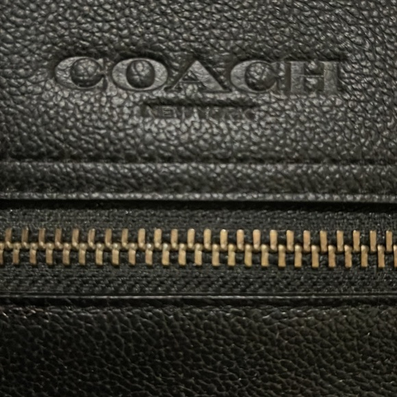 Coach Men’s Houston Flight Smooth Leather Bag NWT - Picture 4 of 7